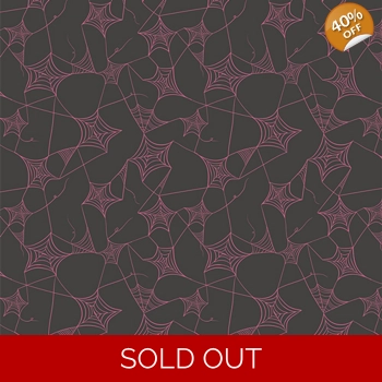 Art Gallery Fabrics - Sweet n Spookier - Web of Scares - Candy